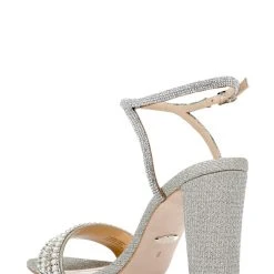 Badgley Mischka Kari Block Heel -Badgley Mischka shop KARI MP6211 PLATNM 3 08684.1638394465