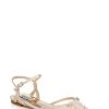 Badgley Mischka Karine Pointed Toe Flat -Badgley Mischka shop KARINE MP6212 NUDSAT 1 95968.1673488669