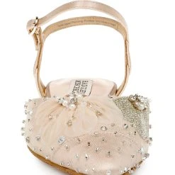 Badgley Mischka Karine Pointed Toe Flat -Badgley Mischka shop KARINE MP6212 NUDSAT 4 41209.1638394477