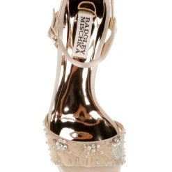 Badgley Mischka Karissa Block Heel -Badgley Mischka shop KARISSA MP6213 PRLNUD 5 21106.1638394488