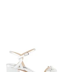 Badgley Mischka Karissa Block Heel -Badgley Mischka shop KARISSA MP6213 WHTSAT 2 43958.1638394488