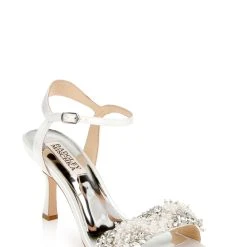 Badgley Mischka Kate Stiletto Heel -Badgley Mischka shop KATE MP6217 WHTSAT 1 43847.1638394504