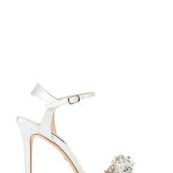 Badgley Mischka Katy Springtime Stiletto -Badgley Mischka shop KATY MP6218 WHTSAT 2 90296.1638394515