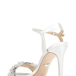 Badgley Mischka Katy Springtime Stiletto -Badgley Mischka shop KATY MP6218 WHTSAT 3 10927.1638394515