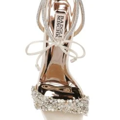 Badgley Mischka Kaycee Crystal Adorned Stiletto Heel -Badgley Mischka shop KAYCEE MP6220 IVRSAT 5 56075.1638395125