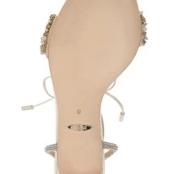 Badgley Mischka Kaycee Crystal Adorned Stiletto Heel -Badgley Mischka shop KAYCEE MP6220 IVRSAT 6 64199.1638395125