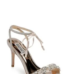 Badgley Mischka Kaycee Crystal Adorned Stiletto Heel -Badgley Mischka shop KAYCEE MP6220 PALGLD 1 99625.1638395125
