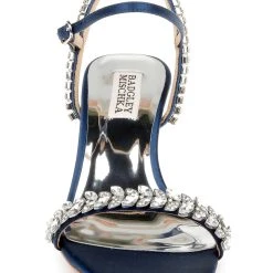 Badgley Mischka Kenya Kitten Heel -Badgley Mischka shop KENYA MP6226 NVYSAT 4 05101.1638394578