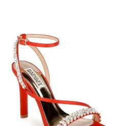Badgley Mischka Kerry Navette Crystal Strappy Stiletto -Badgley Mischka shop KERRY MP6228 REDSAT 1 96889.1653354896
