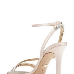 Badgley Mischka Kerry Navette Crystal Strappy Stiletto -Badgley Mischka shop KERRY MP6228 SFTNUD 3 54287.1638394592