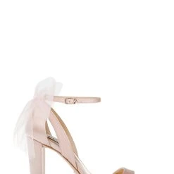 Badgley Mischka Kim Mesh Bow Block Heel 27 Badgley Mischka Kim Mesh Bow Block Heel -Badgley Mischka shop KIM MP6231 SFTBLS 2 08884.1638394607