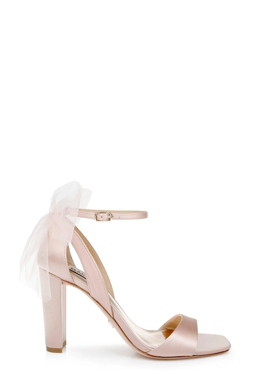 Badgley Mischka Kim Mesh Bow Block Heel 13 Badgley Mischka Kim Mesh Bow Block Heel - Image 11