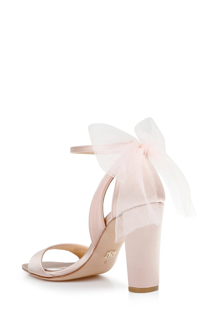 Badgley Mischka Kim Mesh Bow Block Heel 14 Badgley Mischka Kim Mesh Bow Block Heel - Image 12