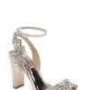 Badgley Mischka Libby Crystal Embellished Evening Shoe