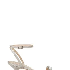 Jewel Badgley Mischka Loren Kitten Heel -Badgley Mischka shop LOREN JW4224 GLDGLT 2 22471.1639523751