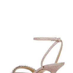 Jewel Badgley Mischka Loren Kitten Heel -Badgley Mischka shop LOREN JW4224 ROSGLT 3 59348.1639523751