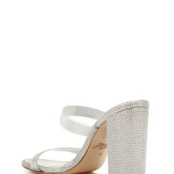 Jewel Badgley Mischka Lucero Block Heel Slide -Badgley Mischka shop LUCERO JW4230 GLD 3 12015.1639523829