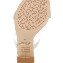 Jewel Badgley Mischka Lucero Block Heel Slide -Badgley Mischka shop LUCERO JW4230 GLD 6 97654.1639523829