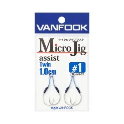 Assist Hook- Assist Twin - Vanfook - MJ-02 Micro Jig Assist Twin