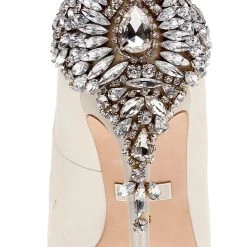 Badgley Mischka Gorgeous Pointed Toe Evening Shoe -Badgley Mischka shop MP3530 IVORY 6 49765.1646338469