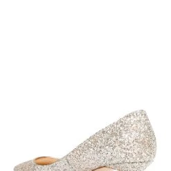Badgley Mischka Madison II Wide-Width Glitter Kitten Heel -Badgley Mischka shop MP6104B MADISON II CHMGLT 3 43584.1628192120