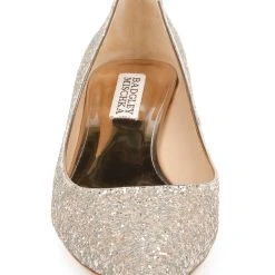 Badgley Mischka Madison II Glitter Kitten Heel -Badgley Mischka shop MP6104B MADISON II CHMGLT 4 26482.1628188101