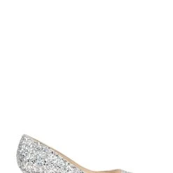 Badgley Mischka Madison II Glitter Kitten Heel -Badgley Mischka shop MP6104B MADISON II SILGLT 2 11011.1628188101