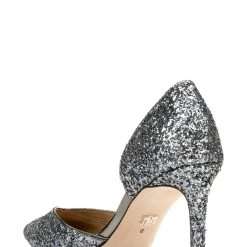 Badgley Mischka Daisy II Wide-Width Glitter Stiletto -Badgley Mischka shop MP6105 DAISY II PWTGLT 3 84724.1628192132