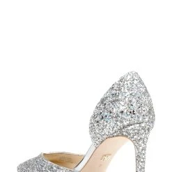 Badgley Mischka Daisy II Glitter Stiletto -Badgley Mischka shop MP6105 DAISY II SILGLT 3 42505.1637090572