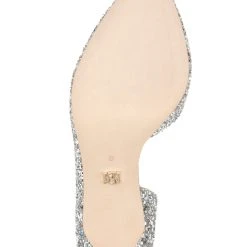 Badgley Mischka Daisy II Glitter Stiletto -Badgley Mischka shop MP6105 DAISY II SILGLT 6 98506.1637090572