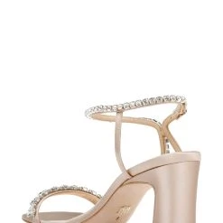 Badgley Mischka Marilee Block Heel -Badgley Mischka shop MP6118 MARILEE LATSAT 3 82524.1628188198