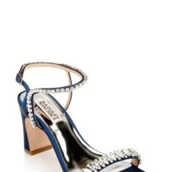 Badgley Mischka Marilee Block Heel -Badgley Mischka shop MP6118 MARILEE NVYSAT 1 25997.1656714506