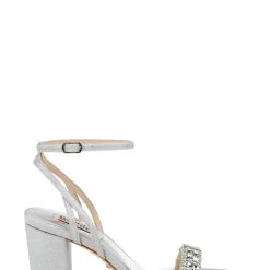 Badgley Mischka Nadine Block Heel -Badgley Mischka shop NADINE MP6501 SILTXL 2 02479.1658772106