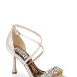 Badgley Mischka Nala Curvy Stiletto Heel -Badgley Mischka shop NALA MP6502 IVRSAT 1 84301.1669761506