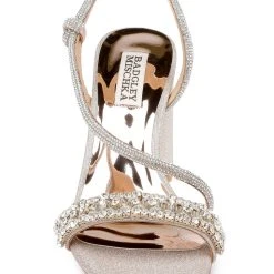 Badgley Mischka Naomi Block Heel -Badgley Mischka shop NAOMI MP6504 CHMTXL 4 70587.1658772139