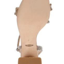 Badgley Mischka Naomi Block Heel -Badgley Mischka shop NAOMI MP6504 NEWNUD 6 36842.1658772139