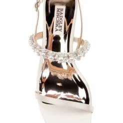 Badgley Mischka Natalee Flat Sandal -Badgley Mischka shop NATALEE MP6505 IVRSAT 5 78073.1658772152