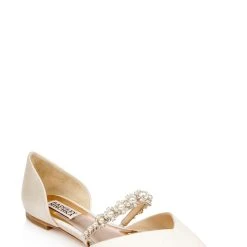 Badgley Mischka Natalia Flat Shoes -Badgley Mischka shop NATALIA MP6506 IVRSAT 1 97731.1675301331