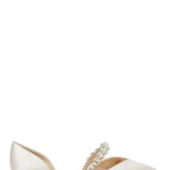 Badgley Mischka Natalia Flat Shoes -Badgley Mischka shop NATALIA MP6506 IVRSAT 2 83934.1658772174