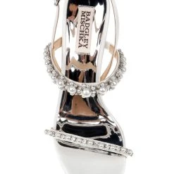 Badgley Mischka Natasha Block Heels 36 Badgley Mischka Natasha Block Heels -Badgley Mischka shop NATASHA MP6507 WHTSAT 5 12846.1658772188