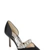 Badgley Mischka Nathalie D’orsey Heel -Badgley Mischka shop NATHALIE MP6508 BLKSAT 1 47405.1658774615