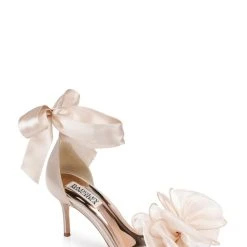 Badgley Mischka Neryssa Bowed Stiletto Heel -Badgley Mischka shop NERYSSA MP6511 NUDSAT 1 61972.1658772243