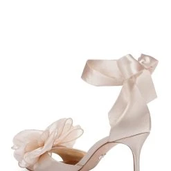 Badgley Mischka Neryssa Bowed Stiletto Heel -Badgley Mischka shop NERYSSA MP6511 NUDSAT 3 57761.1658772243