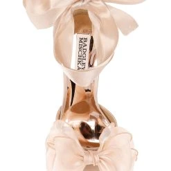 Badgley Mischka Neryssa Bowed Stiletto Heel -Badgley Mischka shop NERYSSA MP6511 NUDSAT 5 67376.1658772243