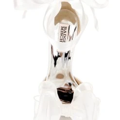 Badgley Mischka Neryssa Bowed Stiletto Heel -Badgley Mischka shop NERYSSA MP6511 WHTSAT 5 18738.1658772243