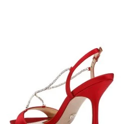 Badgley Mischka Neville Dramatic Stiletto Heel -Badgley Mischka shop NEVILLE MP6514 REDSAT 3 97298.1658772285