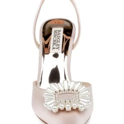 Badgley Mischka Nicky Pointed-Toe Stiletto Heel -Badgley Mischka shop NICKY MP6516 BLSSAT 4 31214.1658772300