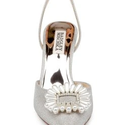 Badgley Mischka Nicky Pointed-Toe Stiletto Heel -Badgley Mischka shop NICKY MP6516 CHMTXL 4 19581.1658772300