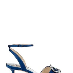 Badgley Mischka Nimah Feminine Kitten Heel -Badgley Mischka shop NIMAH MP6520 NVYSAT 2 06324.1658772328