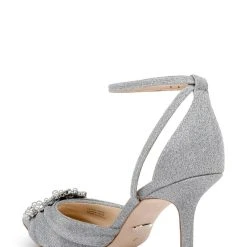 Badgley Mischka Nisha Ankle Strap Stiletto -Badgley Mischka shop NISHA MP6522 SILTXL 3 84237.1658772352